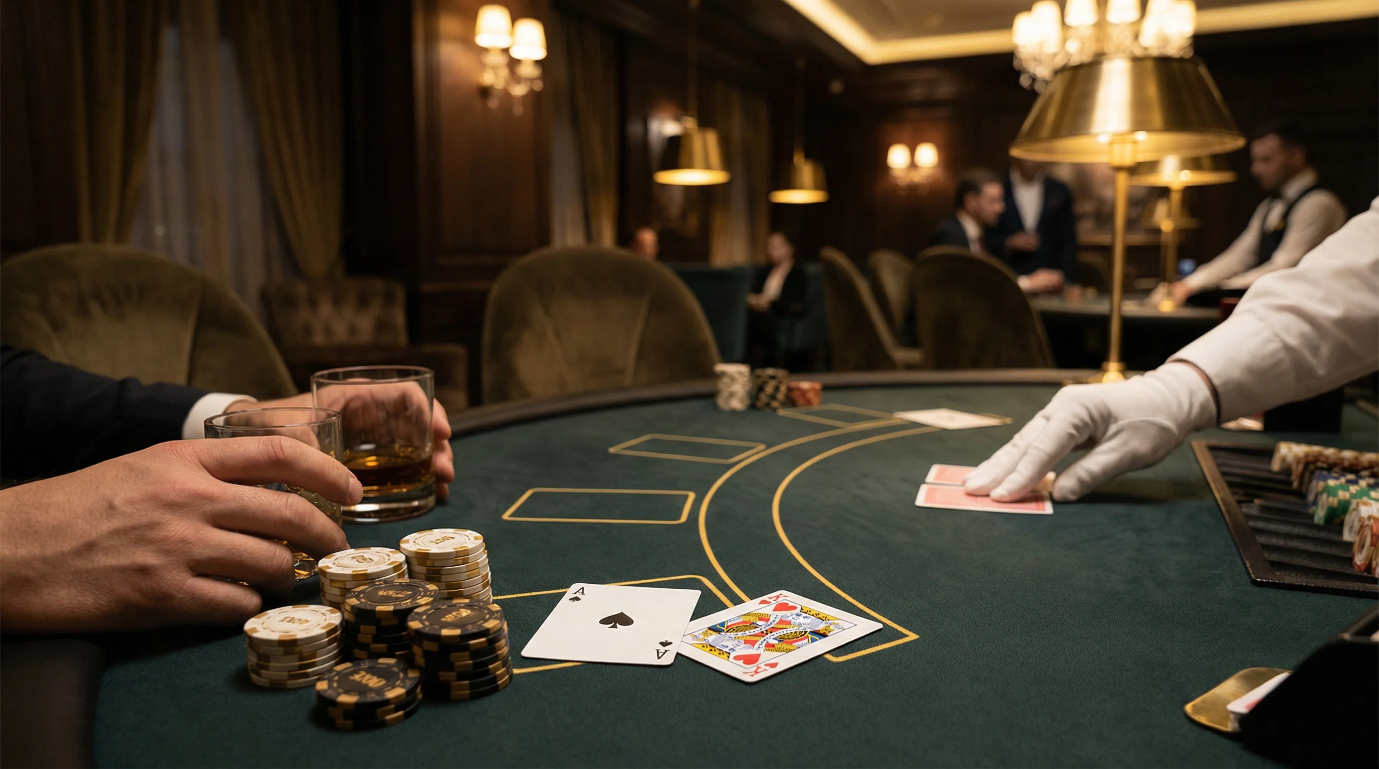 Mesa de blackjack en vivo en codere casino online