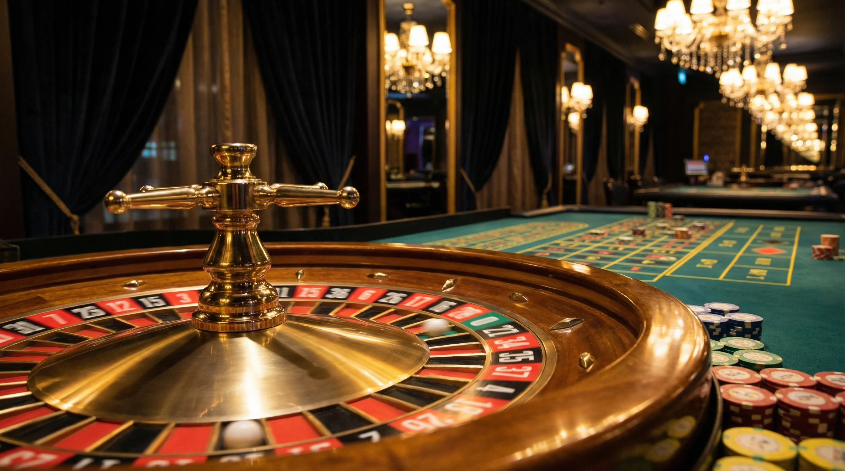 Ruleta europea girando en codere casino online